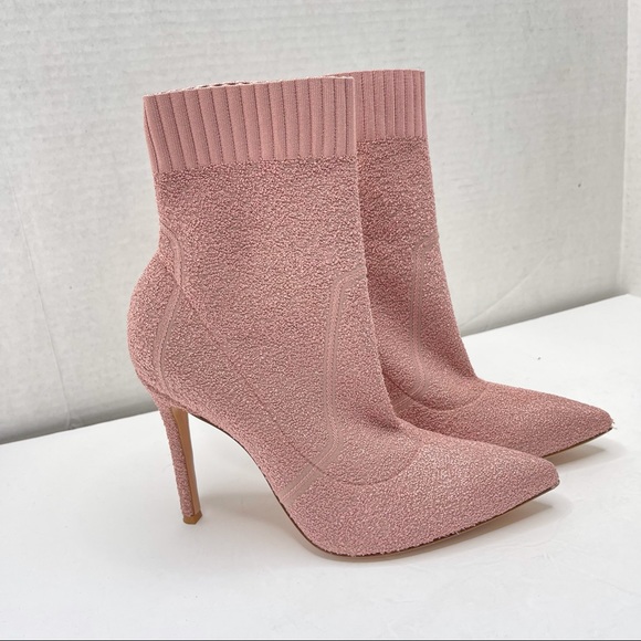 Gianvito Rossi Fiona Boucle Ankle Boot Size 41 - Picture 6 of 8